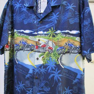 RSS Surf 100% Cotton Hawaiian Pocketed Shirt